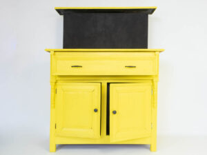 Yellow TV lift cabinet 48 inch