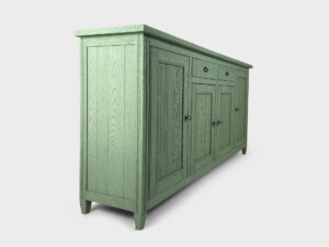 65 inch TV lift cabinet oak 2 drawers 4 doors