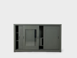 65 inch TV lift cabinet teak wood
