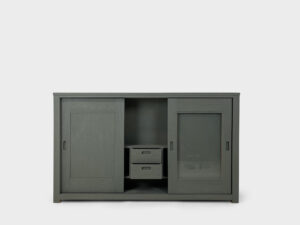 65 inch TV lift cabinet teak wood