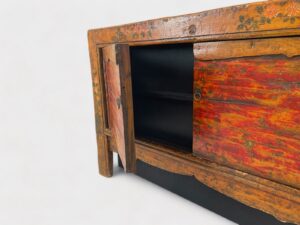 Mongolian antique cabinet for 50 inch tv lift