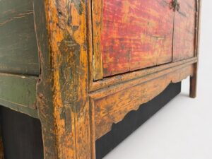 Mongolian antique cabinet for 50 inch tv lift