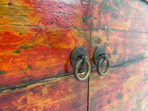 Mongolian antique cabinet for 50 inch tv lift