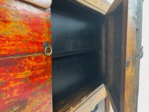 Mongolian antique cabinet for 50 inch tv lift