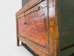 Mongolian antique cabinet for 50 inch tv lift
