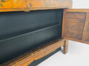 Mongolian antique cabinet for 50 inch tv lift