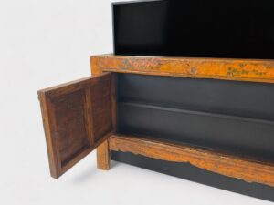 Mongolian antique cabinet for 50 inch tv lift