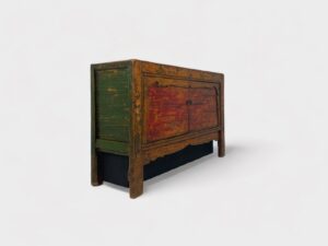 Mongolian antique cabinet for 50 inch tv lift