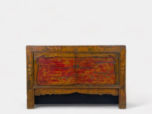 Mongolian antique cabinet for 50 inch tv lift