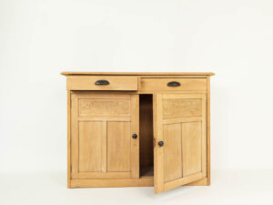 TV lift cabinet teak max 43 inch