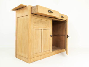 TV lift cabinet teak max 43 inch