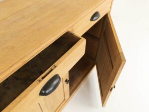 TV lift cabinet teak max 43 inch