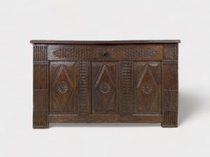 Dutch oak chest c. 1770 for 50 inch TV