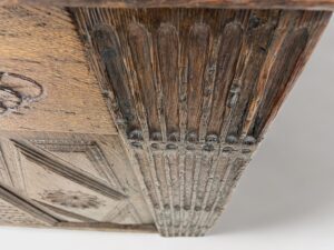 Dutch oak chest c. 1770 for 50 inch TV