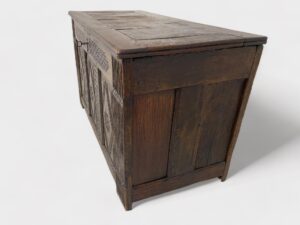Dutch oak chest c. 1770 for 50 inch TV