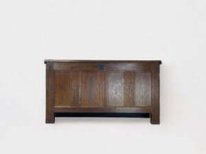 German oak tv lift chest 50 inch