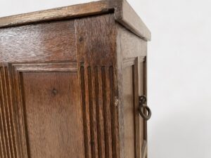 German oak tv lift chest 50 inch