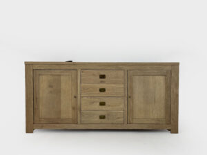 Rustic oak tv lift cabinet 55 inch