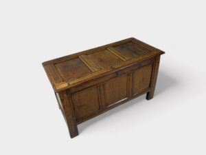 English oak 43 inch TV lift chest 18th century