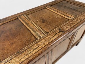 English oak 43 inch TV lift chest 18th century