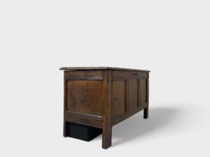 English oak 43 inch TV lift chest 18th century