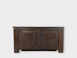 English oak chest c. 1800