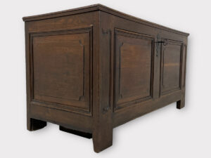 English oak chest c. 1800