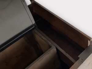 English oak chest c. 1800