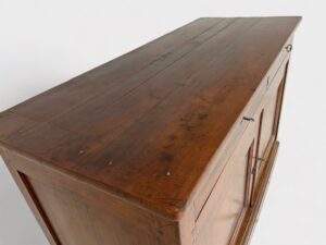 French cherry wood 55 inch tv lift cabinet c. 1800