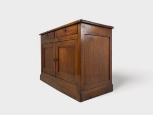 French cherry wood 55 inch tv lift cabinet c. 1800