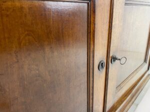 French cherry wood 55 inch tv lift cabinet c. 1800