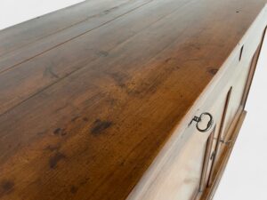 French cherry wood 55 inch tv lift cabinet c. 1800