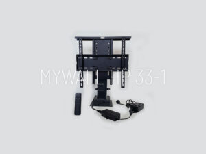 TV lift cabinet teak max 43 inch