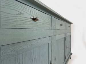 Oak sideboard 3 drawers 3 doors max 55 inch