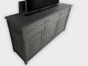 Grange Directoire cherry wood TV lift sideboard