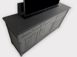 Grange Directoire cherry wood TV lift sideboard