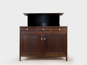 Oak 3 drawers 2 doors 48 inch