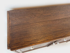 Oak 3 drawers 2 doors 48 inch