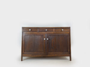 Oak 3 drawers 2 doors 48 inch