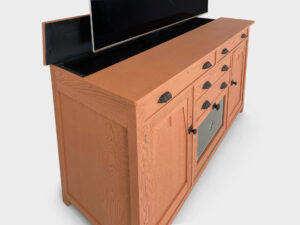 1930s TV lift cabinet 55 inch