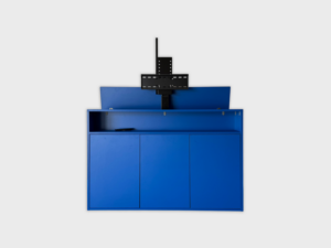 TV lift Cabinet - Gentian Blue