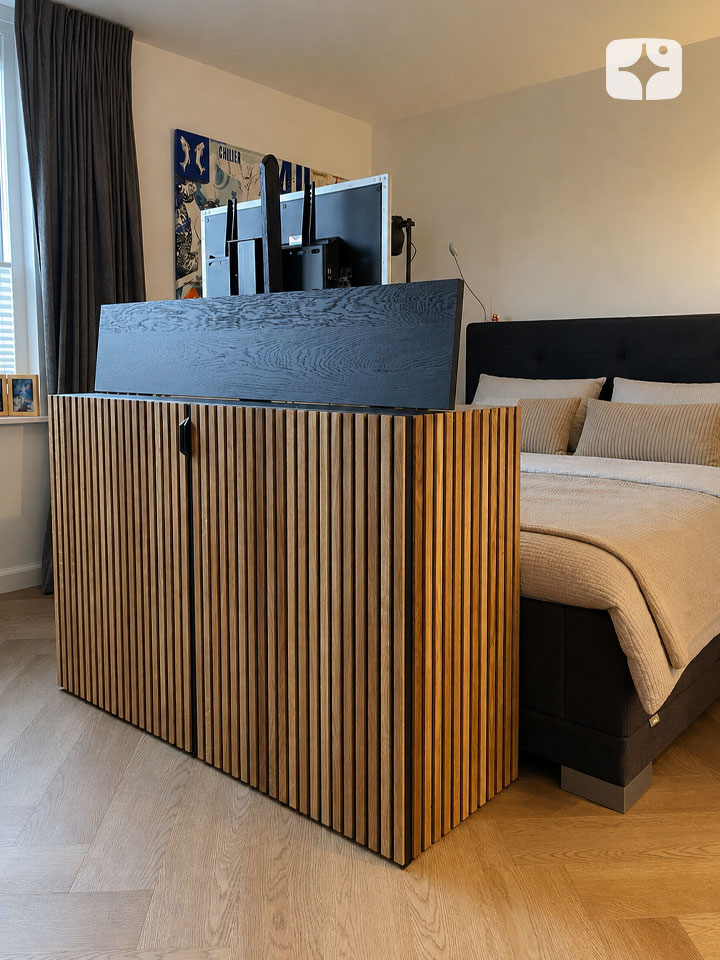 TV lift meubel 'Kite' geschikt voor 55 inch TV - bed