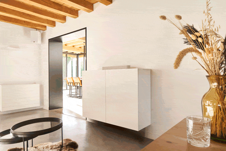 tv lift meubel animatie open dicht